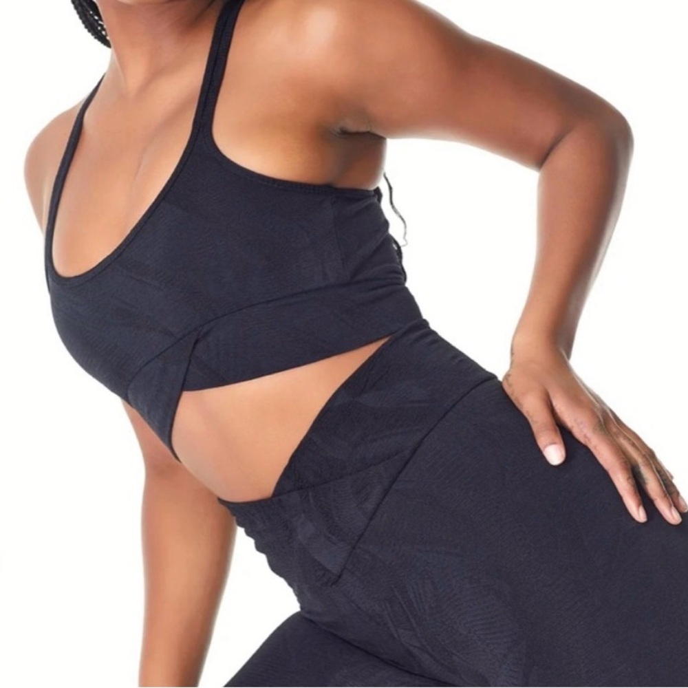 Booty by Brabants Everywhere Curvy Cross Tank Black